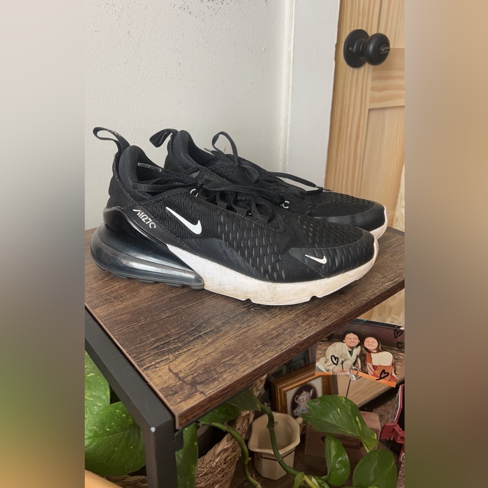 Nike Air Max 270 Black and White Sneakers